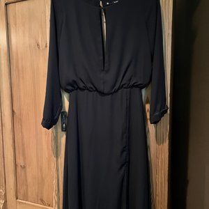 Krisa Black Maxi Dress